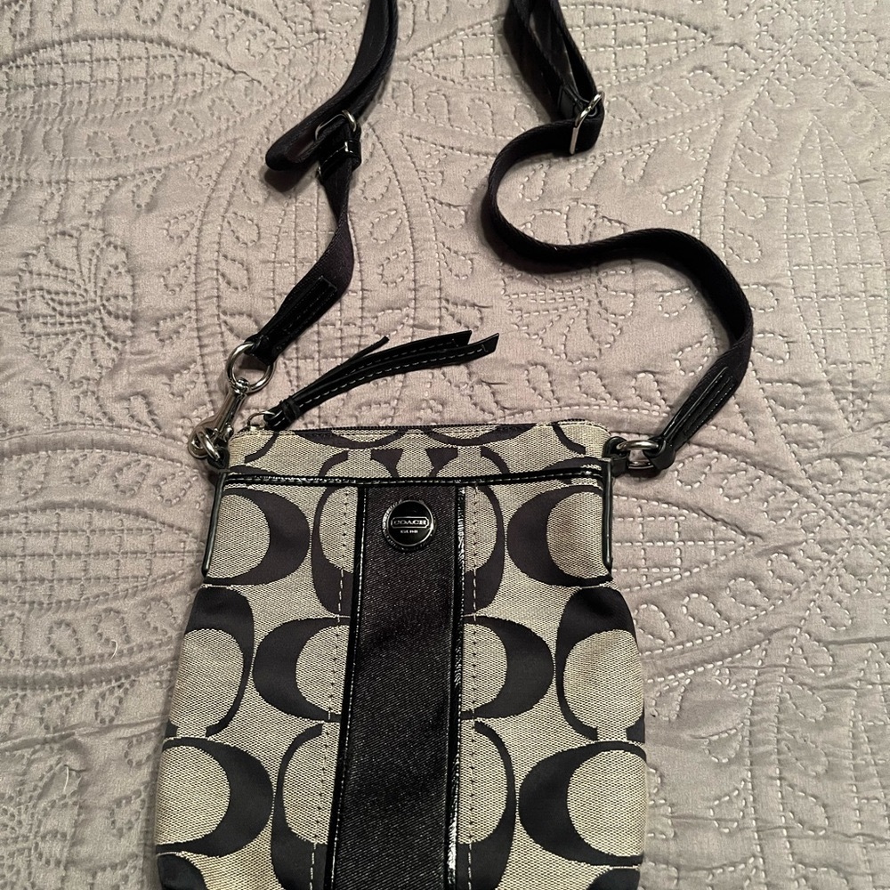 Black Coach Crossbody